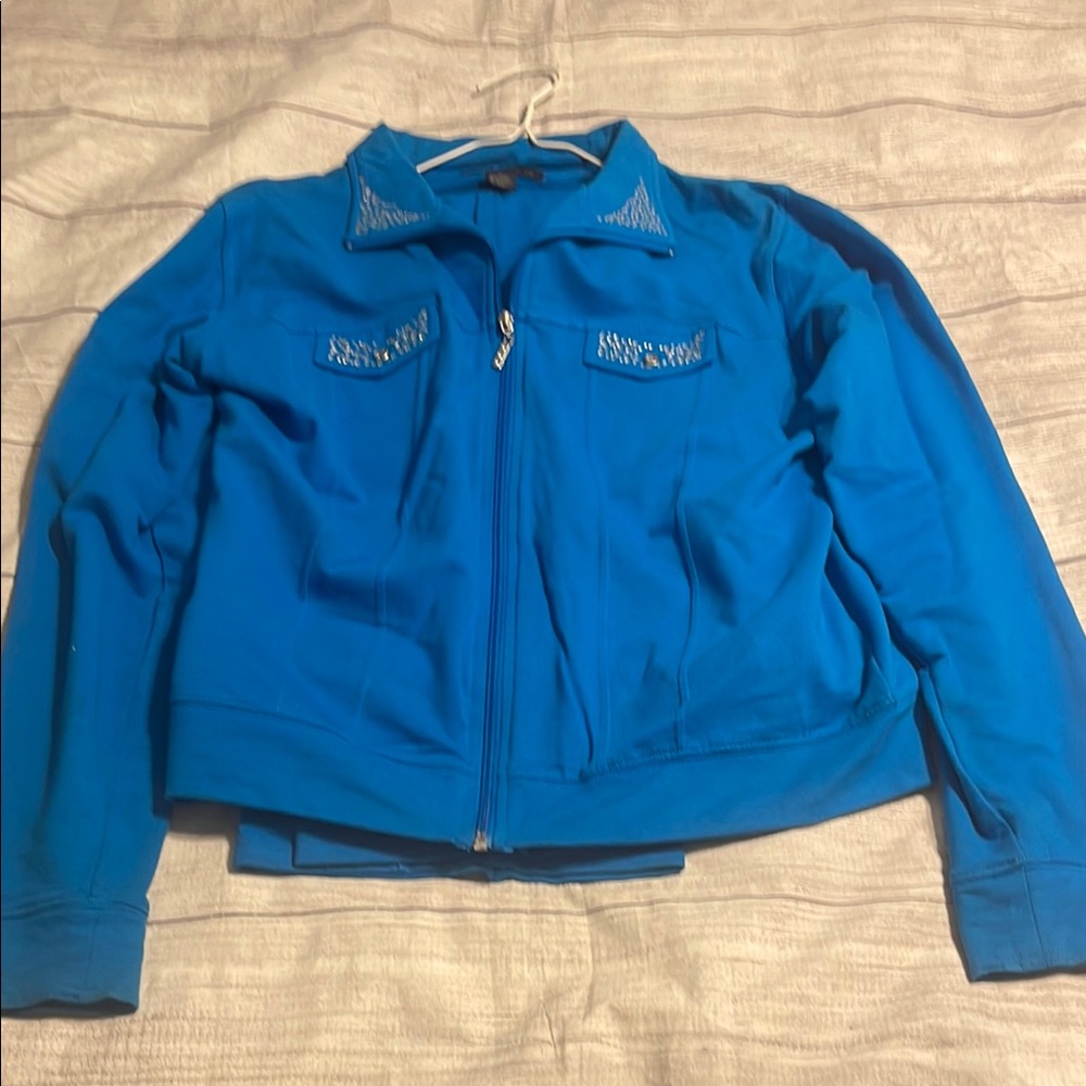Women’s Sherry Taylor Blue jogging suit XL